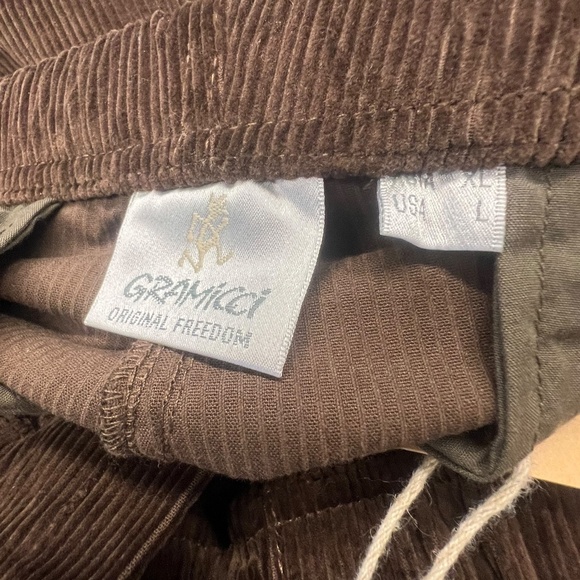 Gramicci corduroy loose brown tapered pant in Brown US size Large - Picture 7 of 9